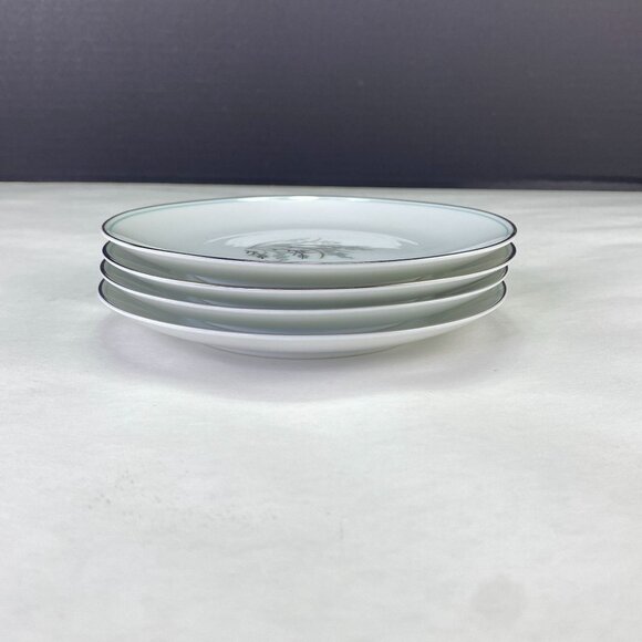 Vintage Noritake China Taryn Bread and Butter Plate  Set of 4 - Picture 8 of 11